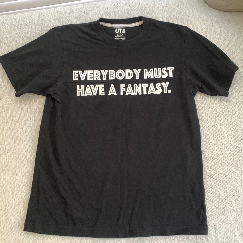 Andy Warhol x Uniqlo Black Tee